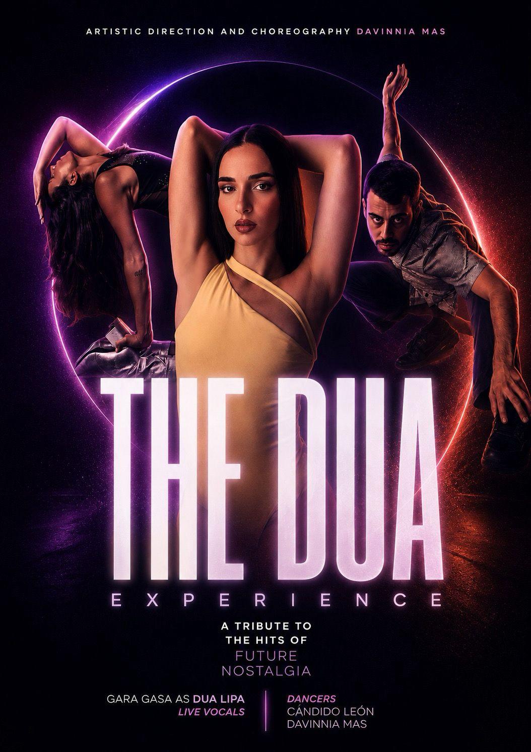 Cartel oficial de The Dua Experience